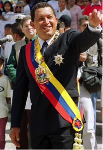 Imagen 1 – Presidente Hugo Chávez elegido en 2000 bajo la nueva Constitución